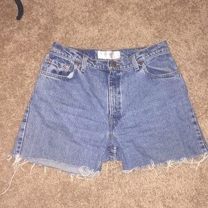 the vintage‎ twin levi denim shorts